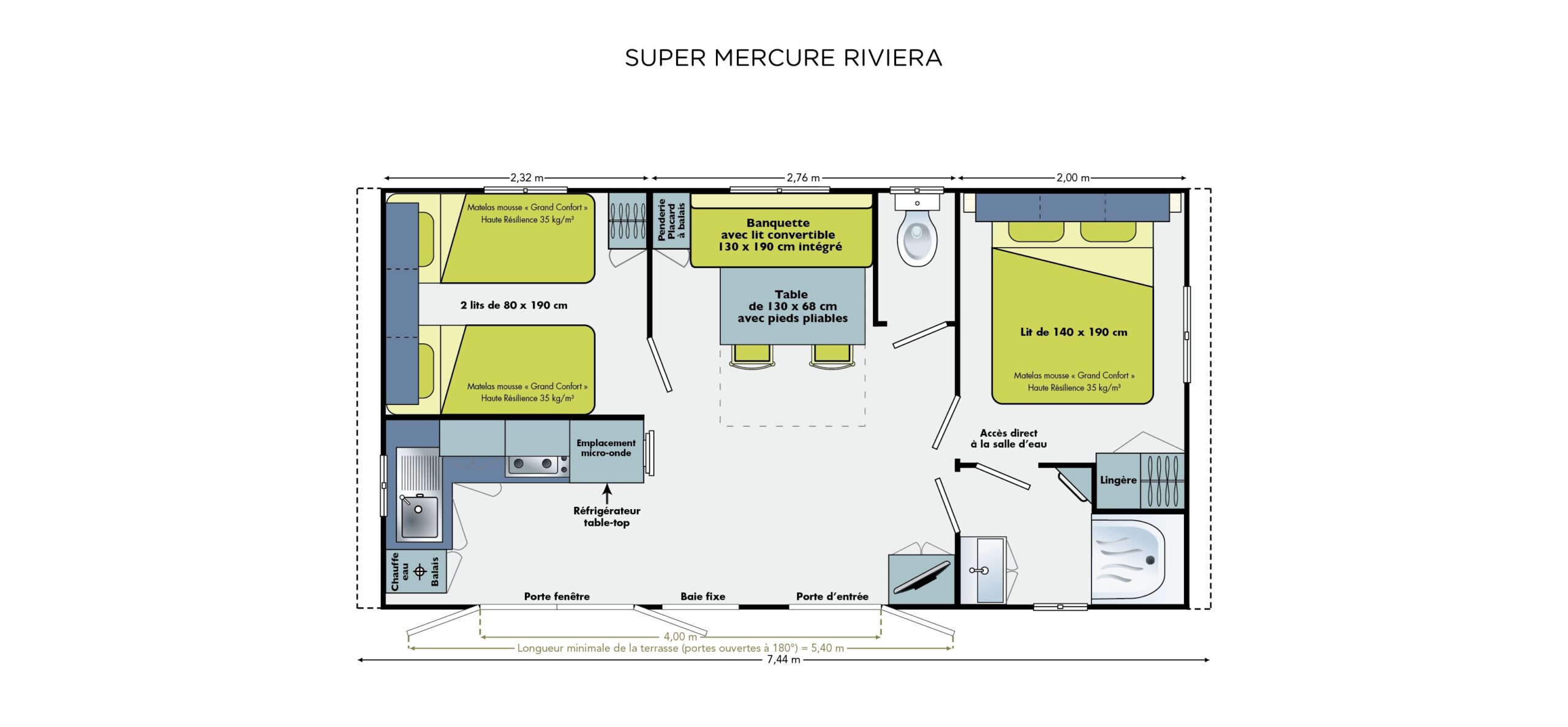 Plan-mobil-home-confort-2-chambres-saint-jean-de-monts-Le-Tropicana