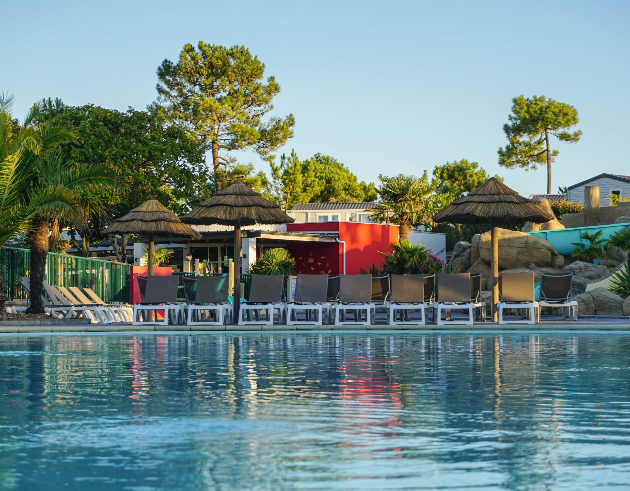 camping saint jean de monts avec piscine chauffée Le Tropicana