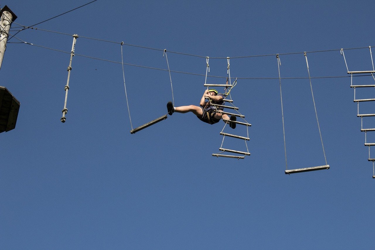 Tree climbing in Saint-Jean-de-Monts | The Tropicana